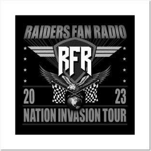 RFR Nation Invasion Tour Posters and Art